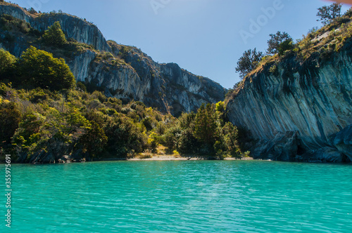 Catedreles de Marmol  Lago General Carrera  Regin de Aisen  Marmol  roca photo