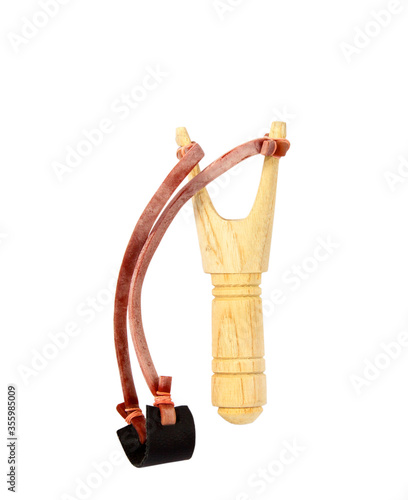 catapult (slingshot) thailand style on white background