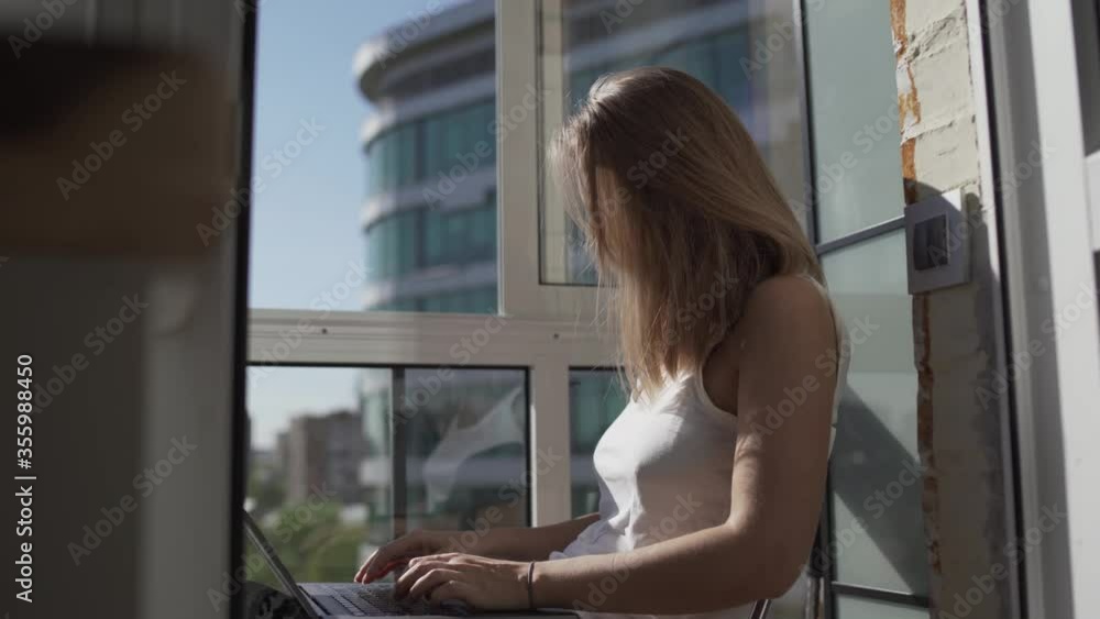 Woman Working At Home Woman Working At Home