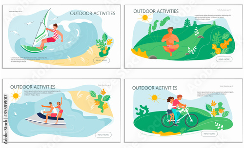 Nature activities set 