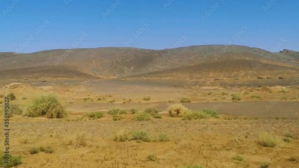 Driving through the Atlas mountains in Morocco. Driving through the Atlas mountains in Morocco.