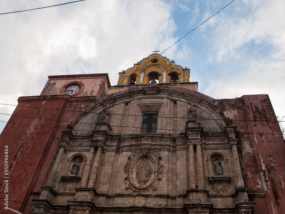 Parish of Our Lady of Guadalupe (El Sagrario) in Cuernavaca Morelos Mexico