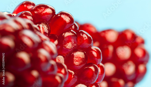 sweet and sour ripe pomegranate