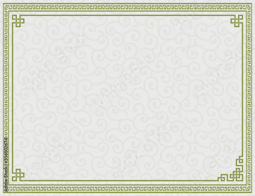 Chinese Retro Bamboo Style Background