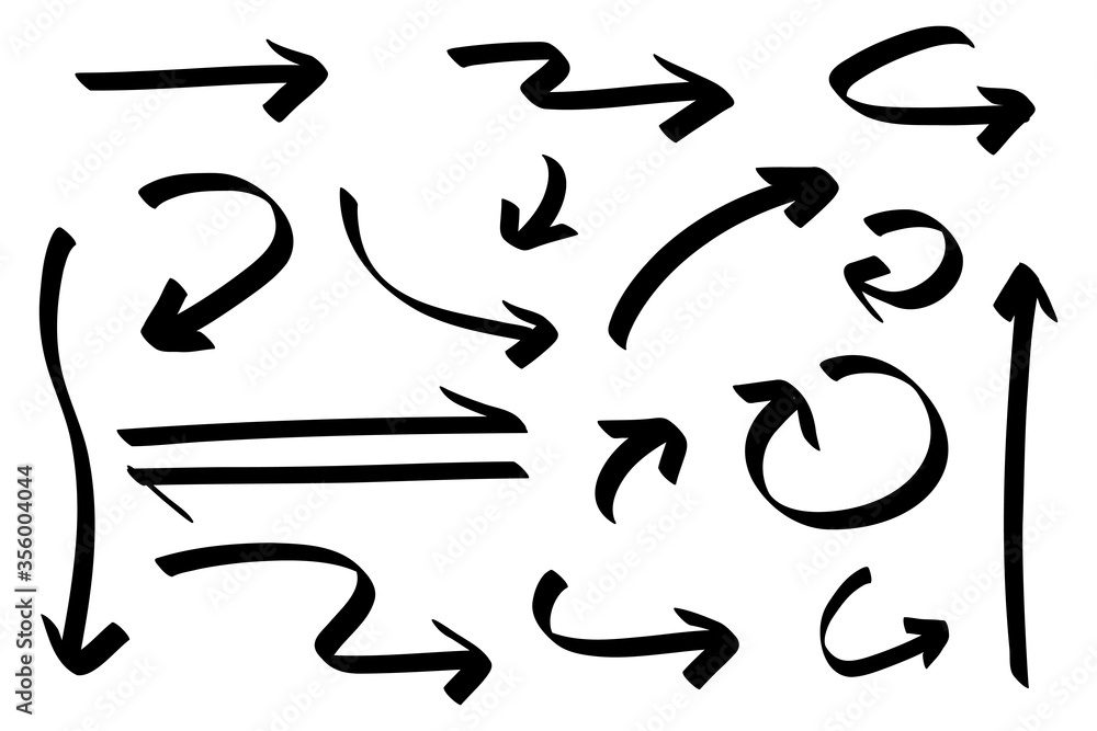 arrow vector hand draw doodle vector illustration. arrows direction mark sign. Handmade sketch symbols set on a white background arrow vector hand draw doodle vector illustration. arrows direction mark sign. Handmade sketch symbols set on a white background