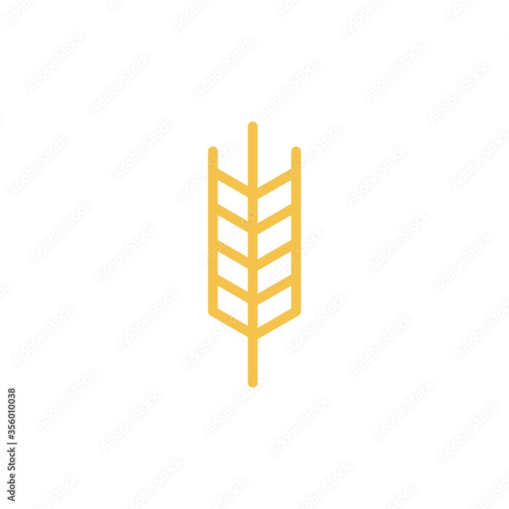 Agriculture wheat Logo Template vector icon design. Vector illustration Agriculture wheat Logo Template vector icon design. Vector illustration