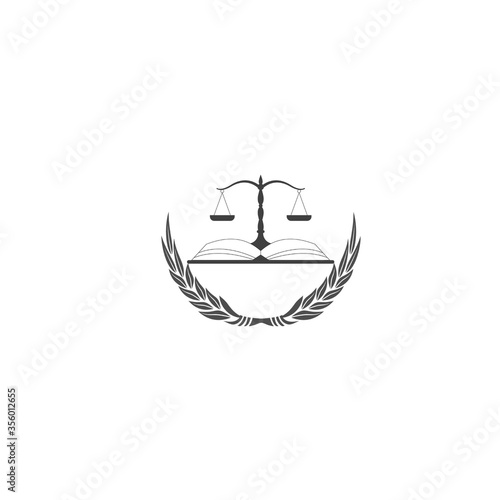 Lawyer or indian advocate vector illustration - Print, sticker, symbol,sign,icon and web banner