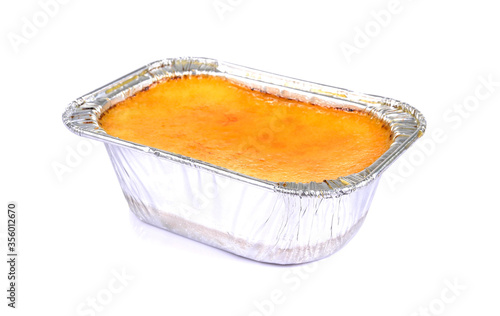 Delicious Creme brulee dessert photo