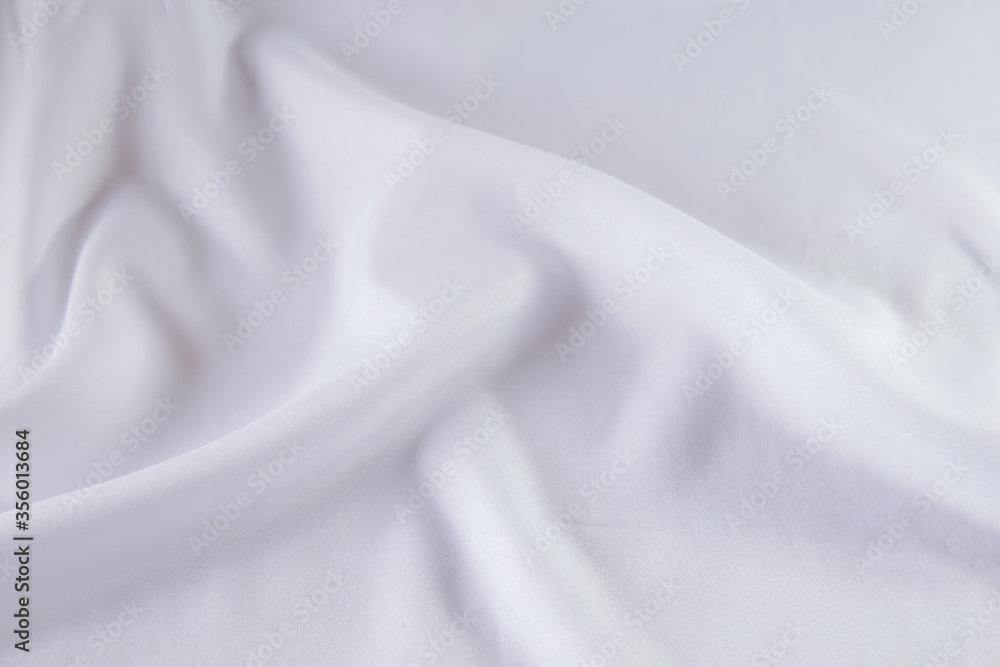Obraz premium white fabric texture background,crumpled fabric background