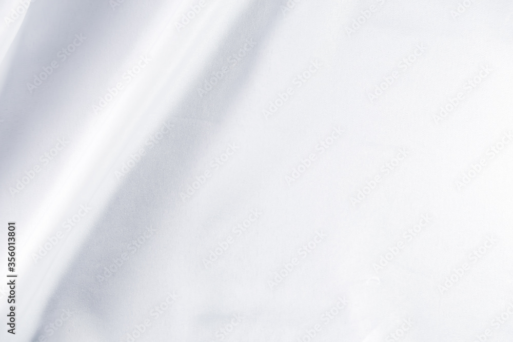 Obraz premium white fabric texture background,crumpled fabric background