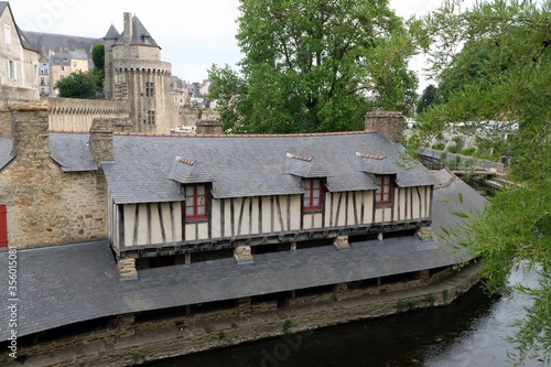 Le lavoir et la tour du Connétable à Vannes photo