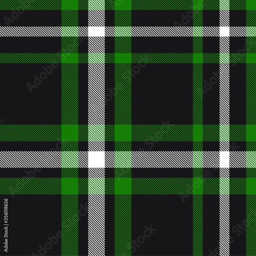 Green Plaid Tartan Checkered Seamless Pattern - Green Plaid, checkered, tartan seamless pattern suitable for fashion textiles and graphics photo