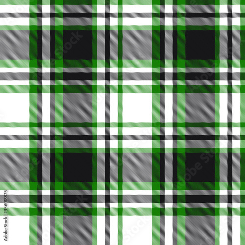 Green Plaid Tartan Checkered Seamless Pattern - Green Plaid, checkered, tartan seamless pattern suitable for fashion textiles and graphics photo