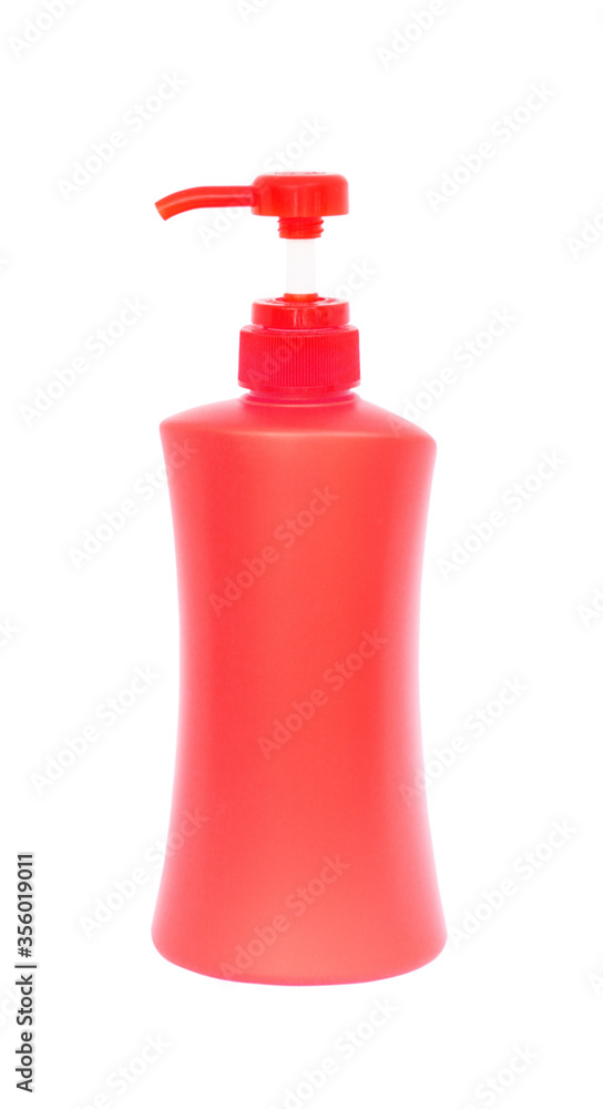 Plastic Bottle pump Of Gel, Liquid Soap, Lotion, Cream, Shampoo on white background Plastic Bottle pump Of Gel, Liquid Soap, Lotion, Cream, Shampoo on white background