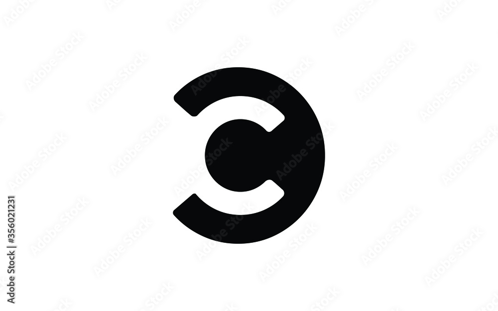 CC or C Letter Initial Logo Design, Vector Template CC or C Letter Initial Logo Design, Vector Template