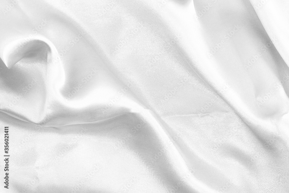 White fabric silk texture for background White fabric silk texture for background