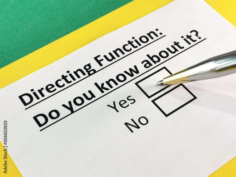 Obraz premium Questionnaire about marketing.