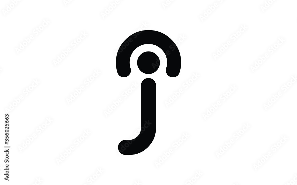 CJ or JC Letter Initial Logo Design, Vector Template CJ or JC Letter Initial Logo Design, Vector Template