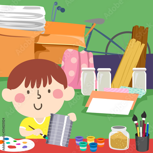 Kid Art Scrap Materials Upc...
