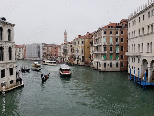 travel and tourism in Venice  Italy in autumn season