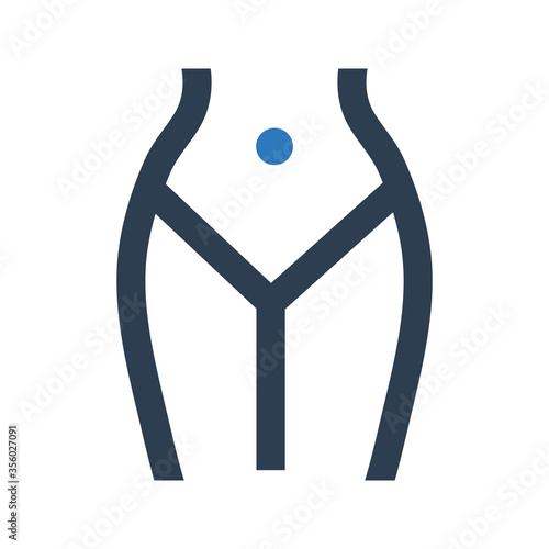 Female reproductive organs Icon