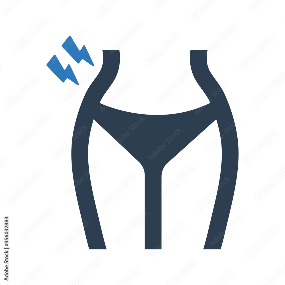 Naklejka premium Backache Icon