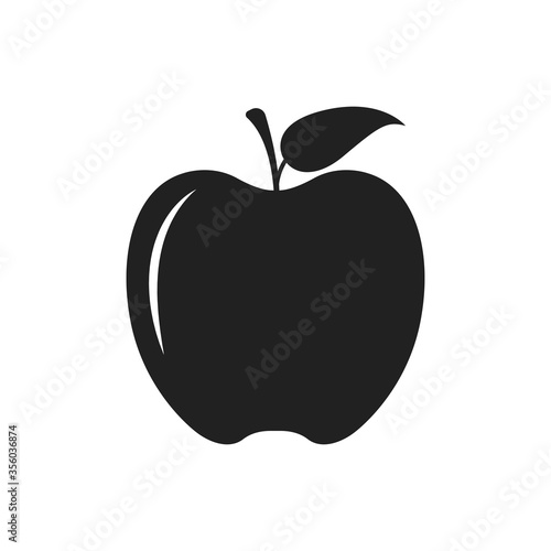 Apple Icon Illustration Vector