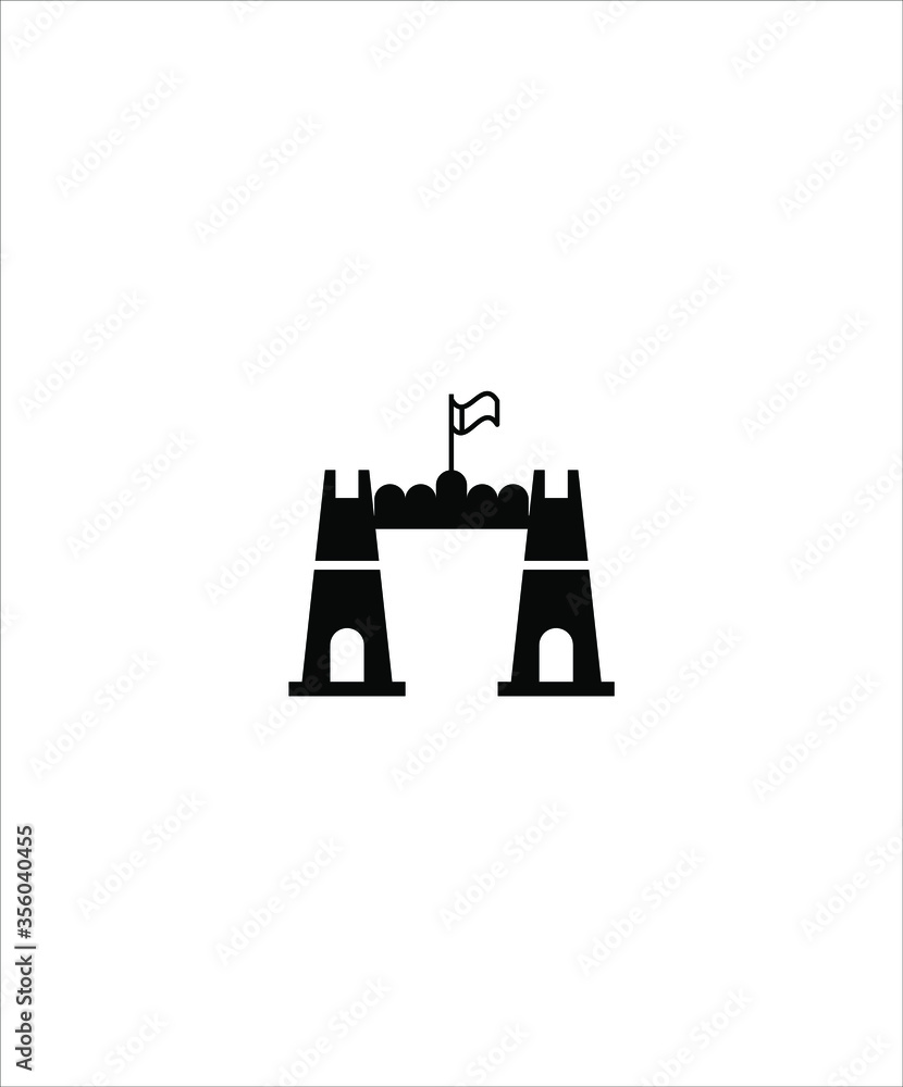 fort icon,vector best flat icon,vector best illustration design icon.