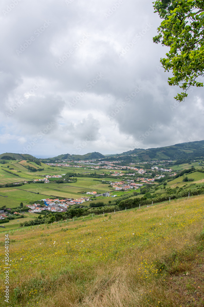 Walk on the Azores archipelago. Discovery of the island of Faial, Azores, Horta Walk on the Azores archipelago. Discovery of the island of Faial, Azores, Horta