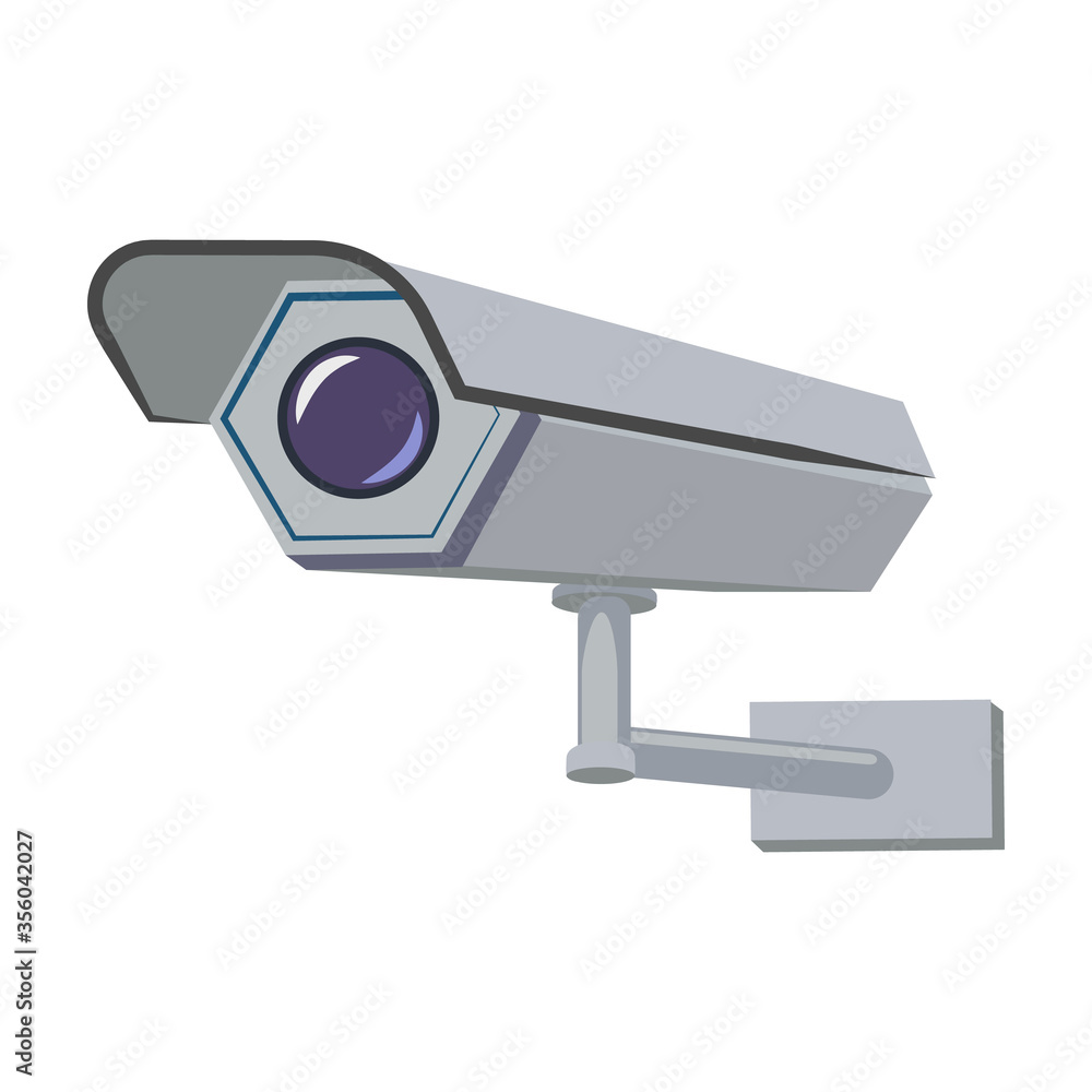 Camera cctv vector icon.Cartoon vector icon isolated on white background camera cctv. Camera cctv vector icon.Cartoon vector icon isolated on white background camera cctv.