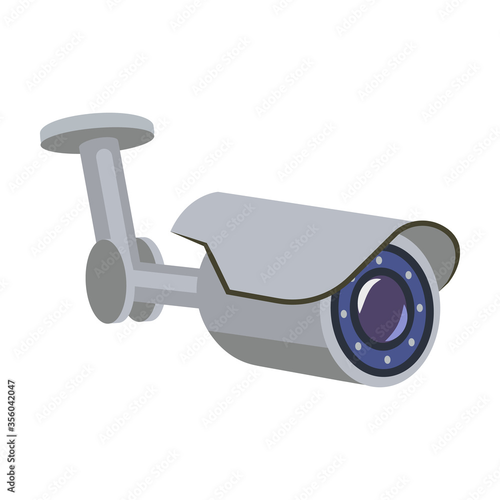 Camera cctv vector icon.Cartoon vector icon isolated on white background camera cctv. Camera cctv vector icon.Cartoon vector icon isolated on white background camera cctv.
