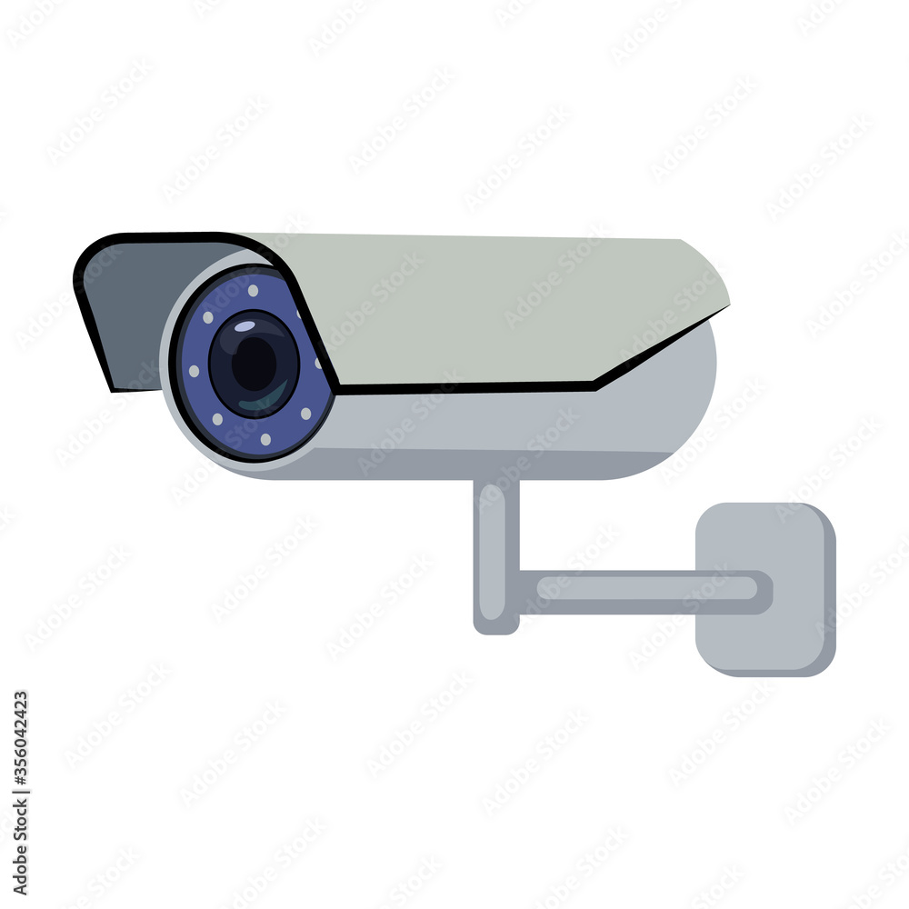 Camera cctv vector icon.Cartoon vector icon isolated on white background camera cctv. Camera cctv vector icon.Cartoon vector icon isolated on white background camera cctv.