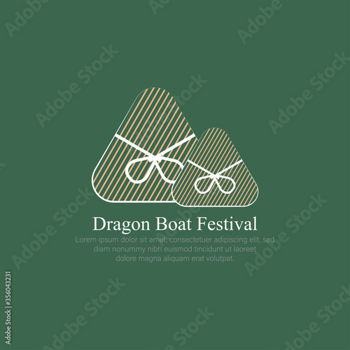 Giant rice dumplings, dragon boat festival.
