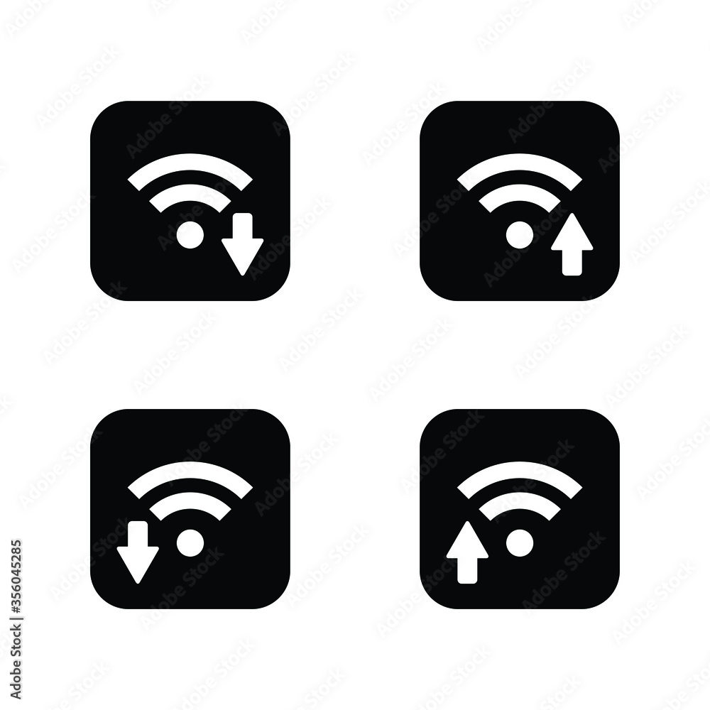 Wifi transmition icons Wifi transmition icons