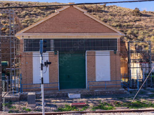 buildings of the Santa Fe de Mondujar train station (Spain)

 photo