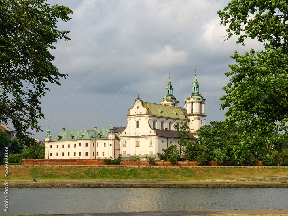 St. Stanislaus Church and Pauline monastery at Skalka, Krakow, Poland