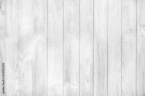 White wooden texture background. Old striped wood lumber wall. Lightboard floor natural pattern.