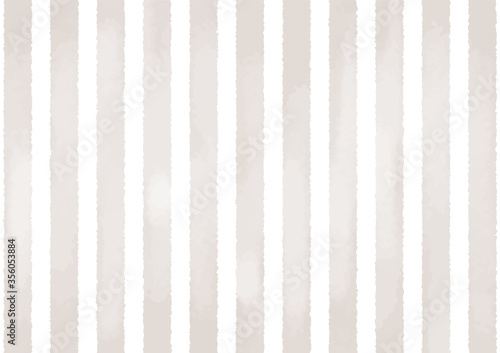 【 A4 / gray / Vertical 】Hand painted watercolor stripes, abstract watercolor background, vector illustration