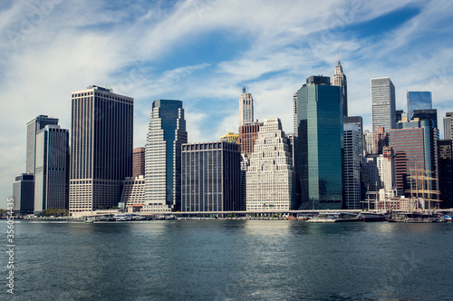 Manhattan. New York City skyline panorama © othman