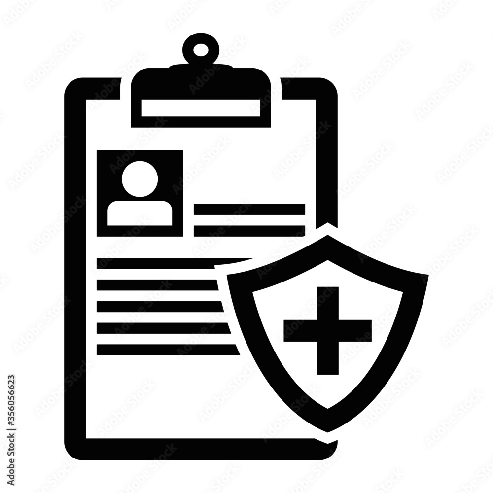 Clipboard flat illustration vector icon Clipboard flat illustration vector icon