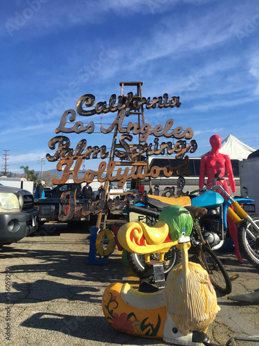 Exotic swap meet & classic car & motorcycle show photo