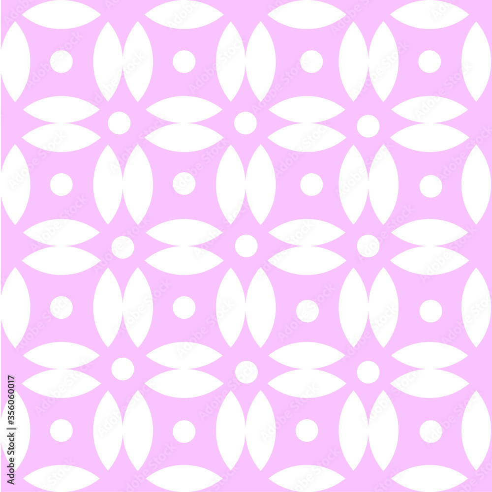 Seamless Geometrical Pattern with Circles Seamless Geometrical Pattern with Circles
