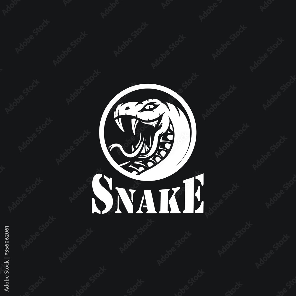 Vector cobra head logo Vector cobra head logo