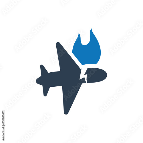  Air Crash Icon