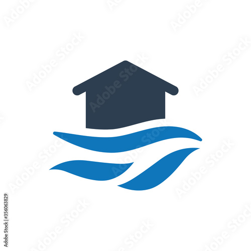 Flood Insurance Icon