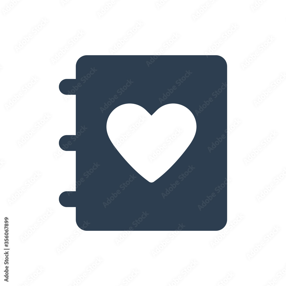 Love Diary Icon Love Diary Icon