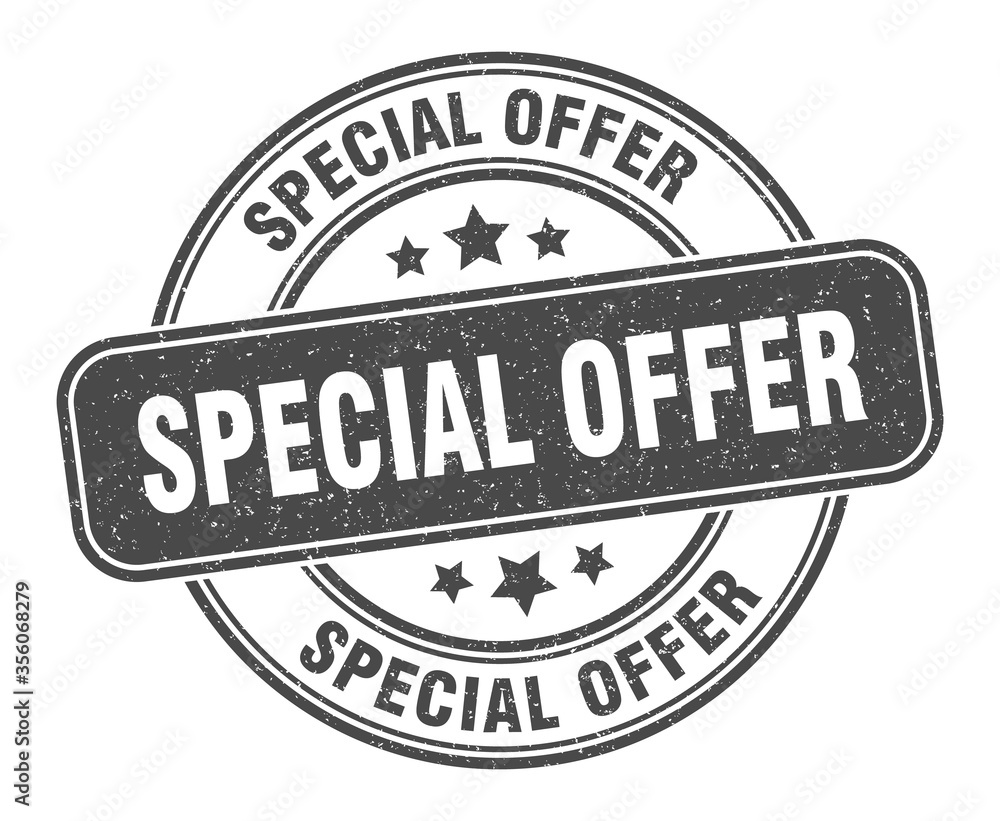 special offer stamp. special offer label. round grunge sign special offer stamp. special offer label. round grunge sign