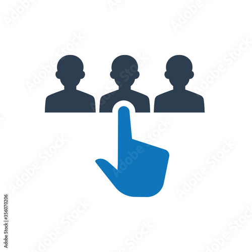 Employee selection icon