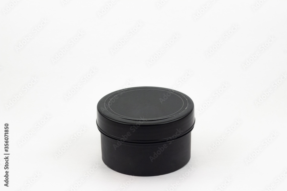 black box on isolated white background. black box on isolated white background.