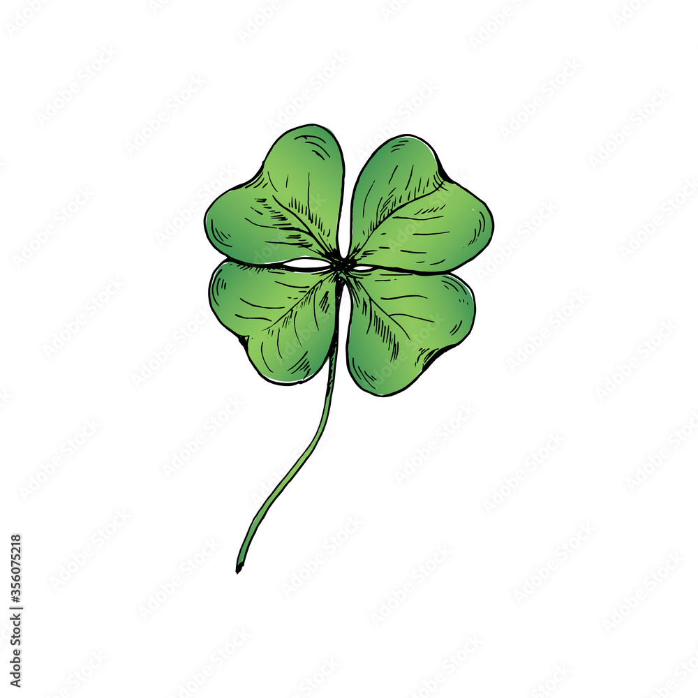 15,100+ Four Leaf Clover Stock Illustrations, Royalty-Free Vector Graphics  & Clip Art - iStock